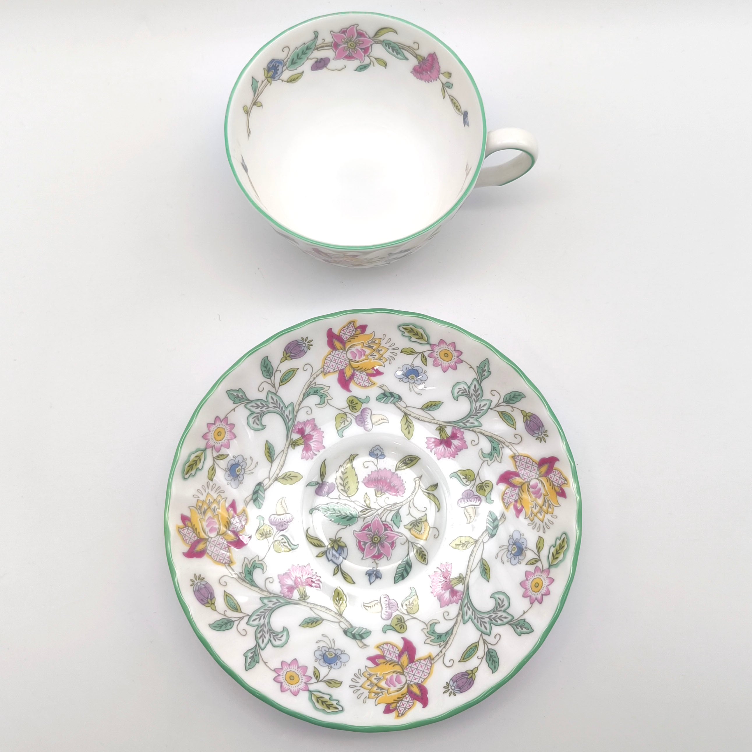 MINTON(ミントン)・ティーカップ・ソーサー・洋食器・No.260227-03