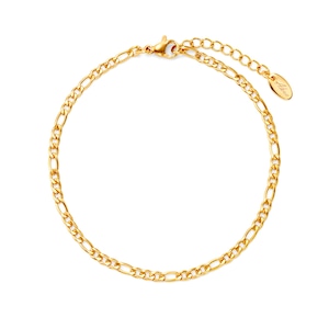 figaro chain anklet gold・silver 3mm