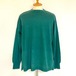 High Gauge Crew Knit　Blue Green