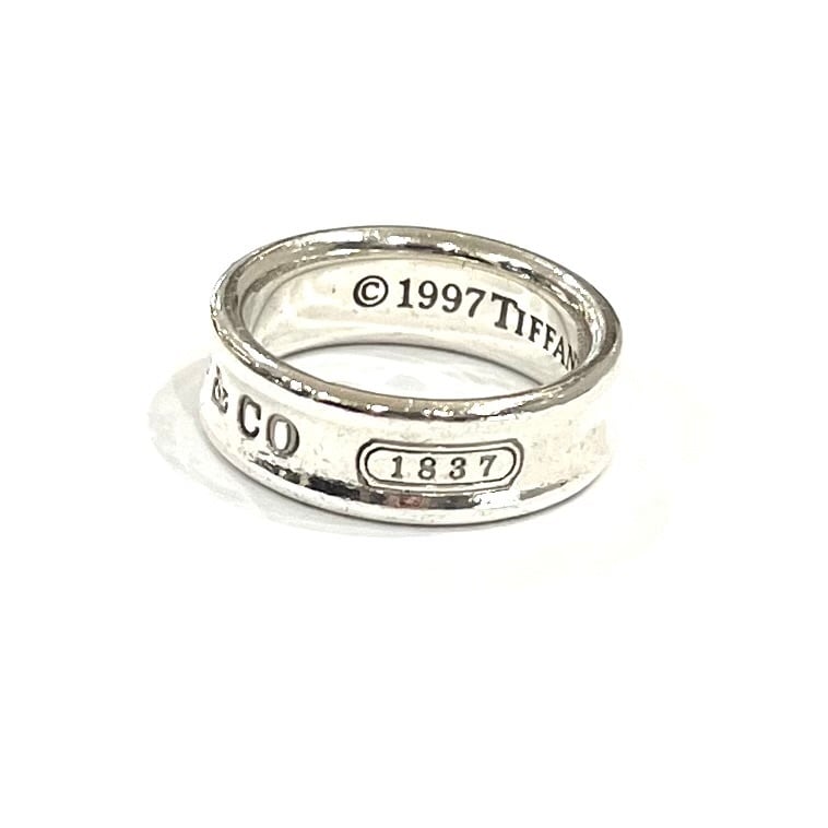 TIFFANY&CO】【15号】T2008 ナローデザインシルバーリング 15号
