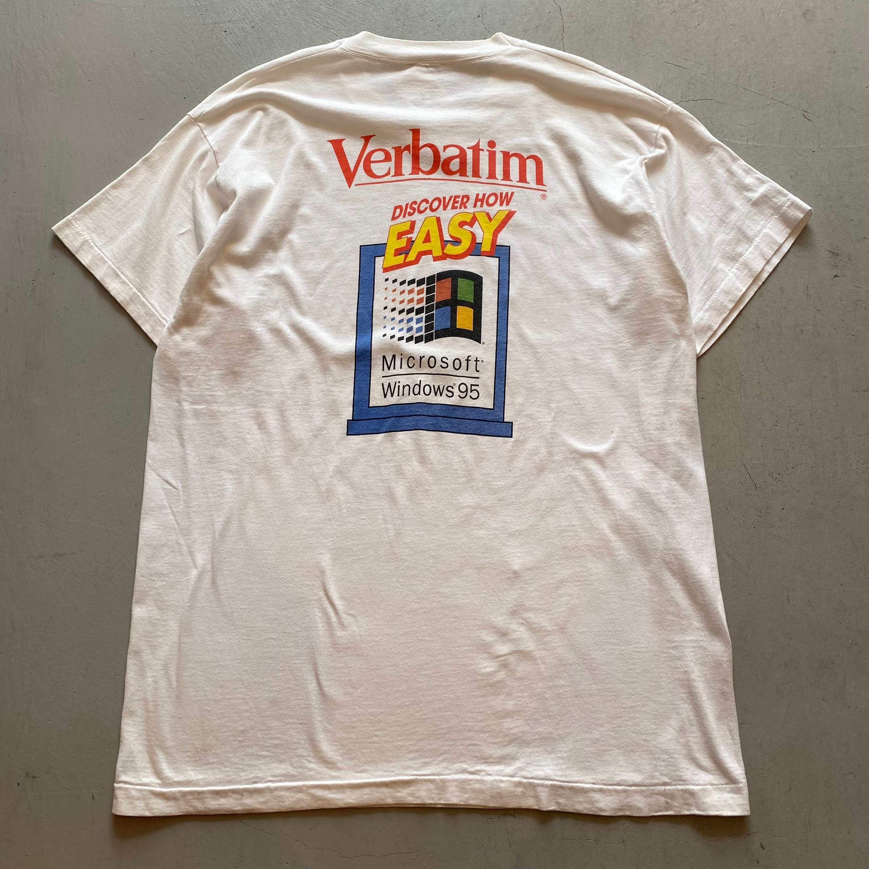 90s Microsoft Windows 95 T-shirt【高円寺店】