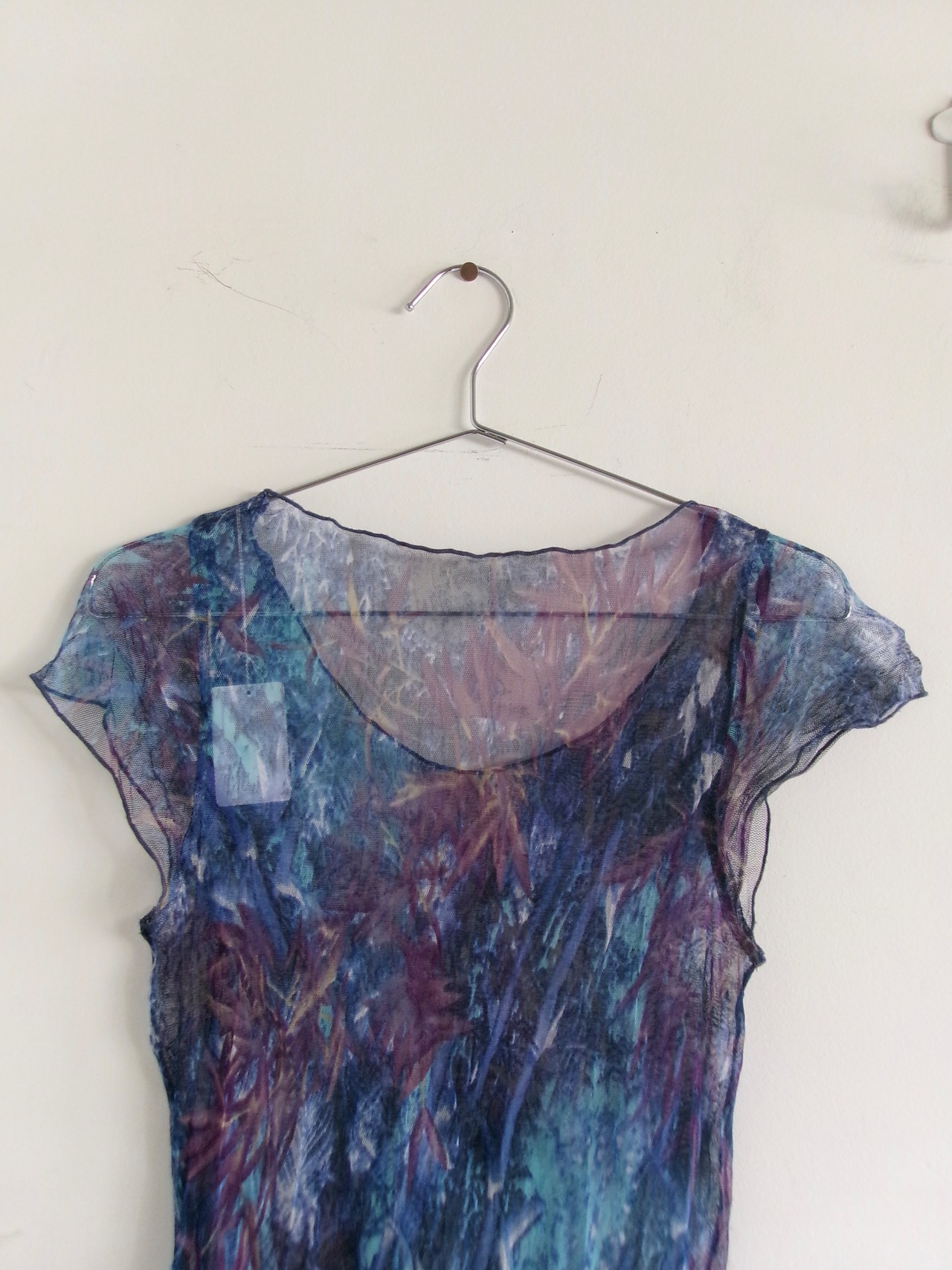 Shear half sleeve cut and saw | シアー半袖カットソー