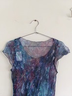 Shear half sleeve cut and saw | シアー半袖カットソー