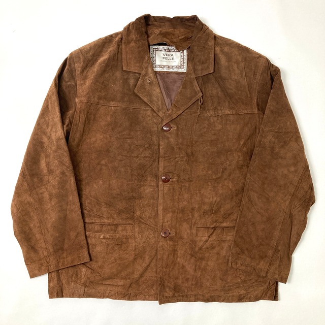 【Used】Euro Vintage リアルスウェード ジャケット
