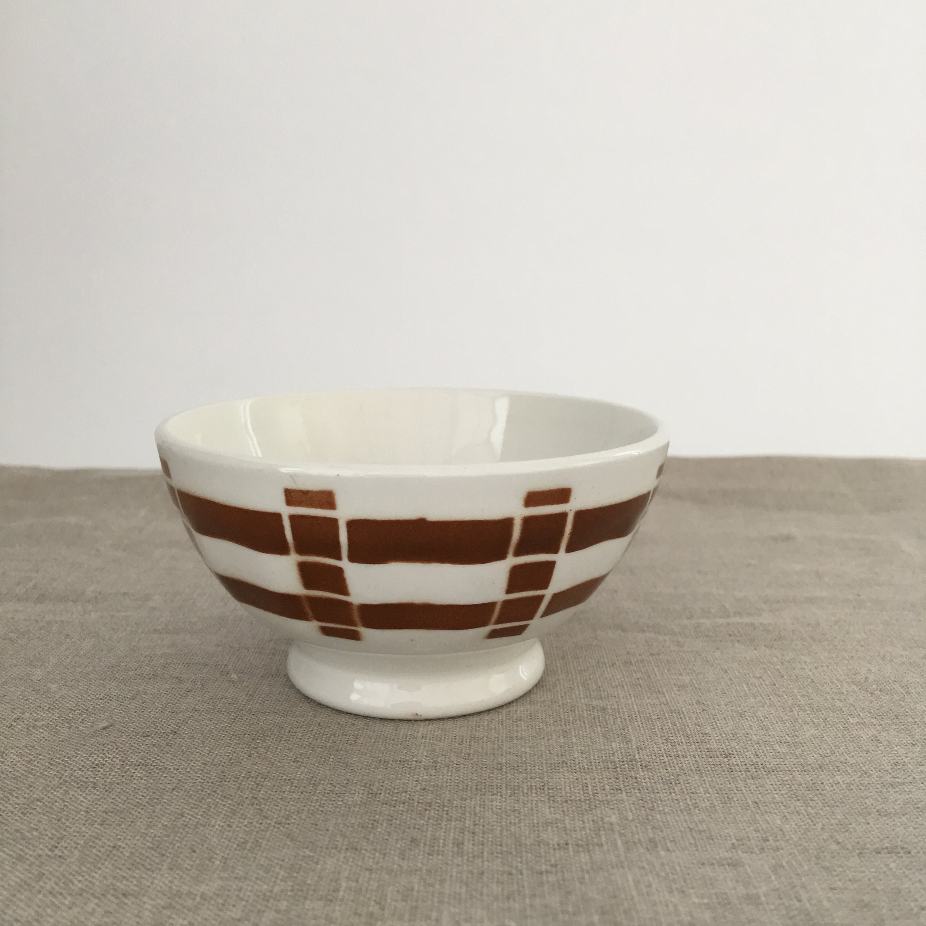 フランスアンティーク カフェオレボウル セット digoin リュネヴィル