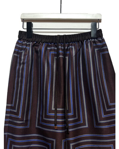 【CHIGNON】3454-026MK オリジナルスクエアパネル柄パンツ