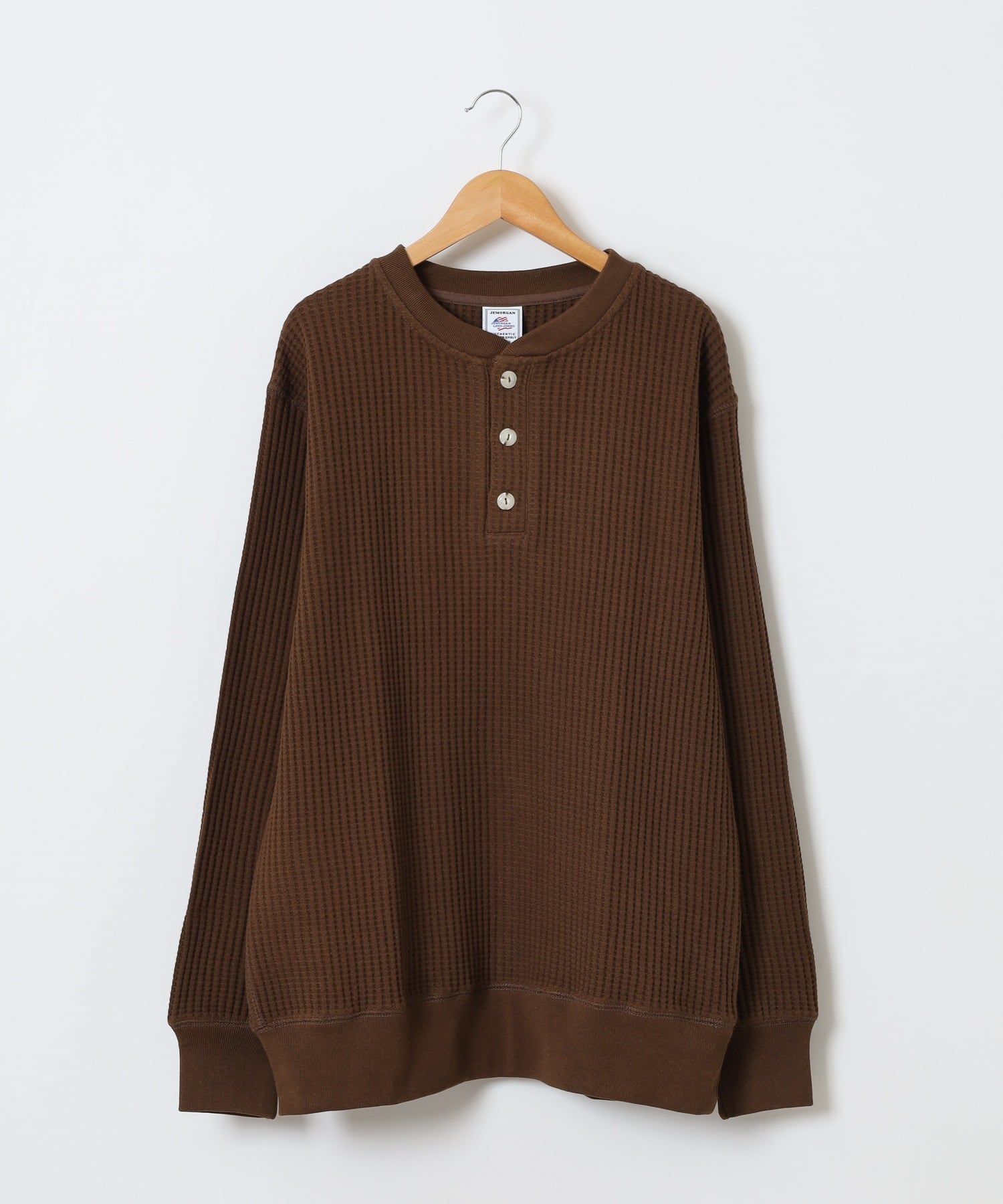 ビッグワッフルヘンリーネック #JC187-52S | JEMORGAN ONLINE STORE