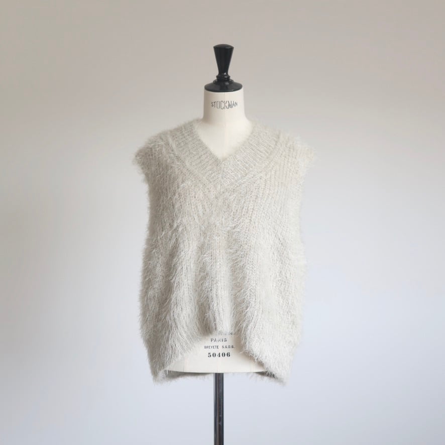 Feather Knit Vest | gypsohila