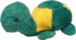 Old Stuffed Toy:Green Turtle