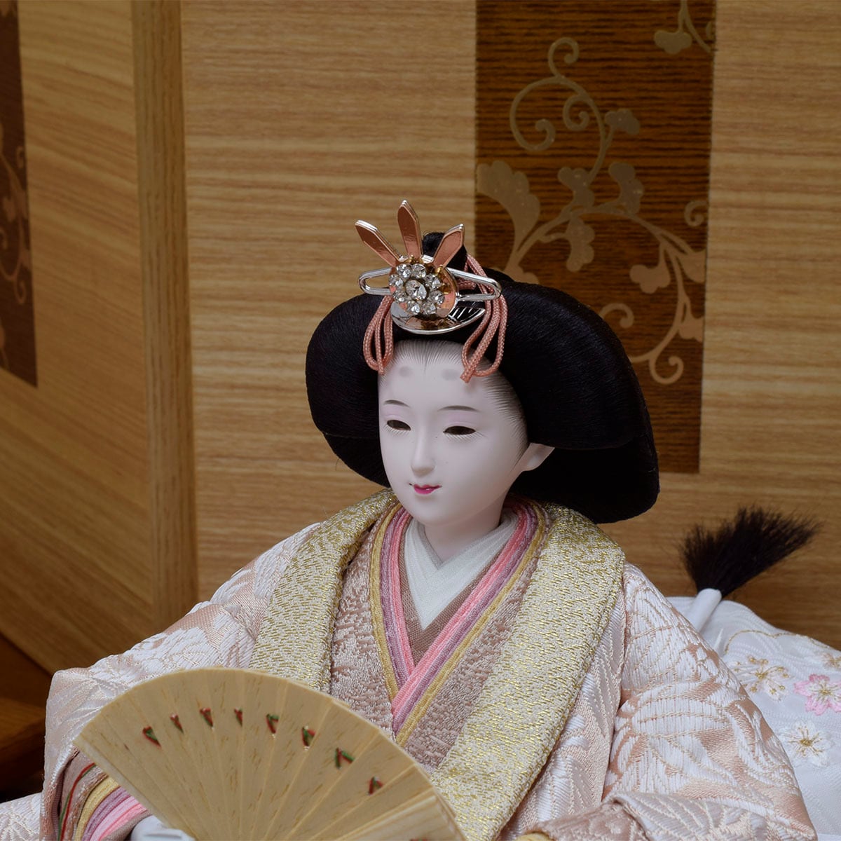 雛人形 親王飾り【和楽・桐竹鳳凰】おしゃれ｜モダン｜今どき