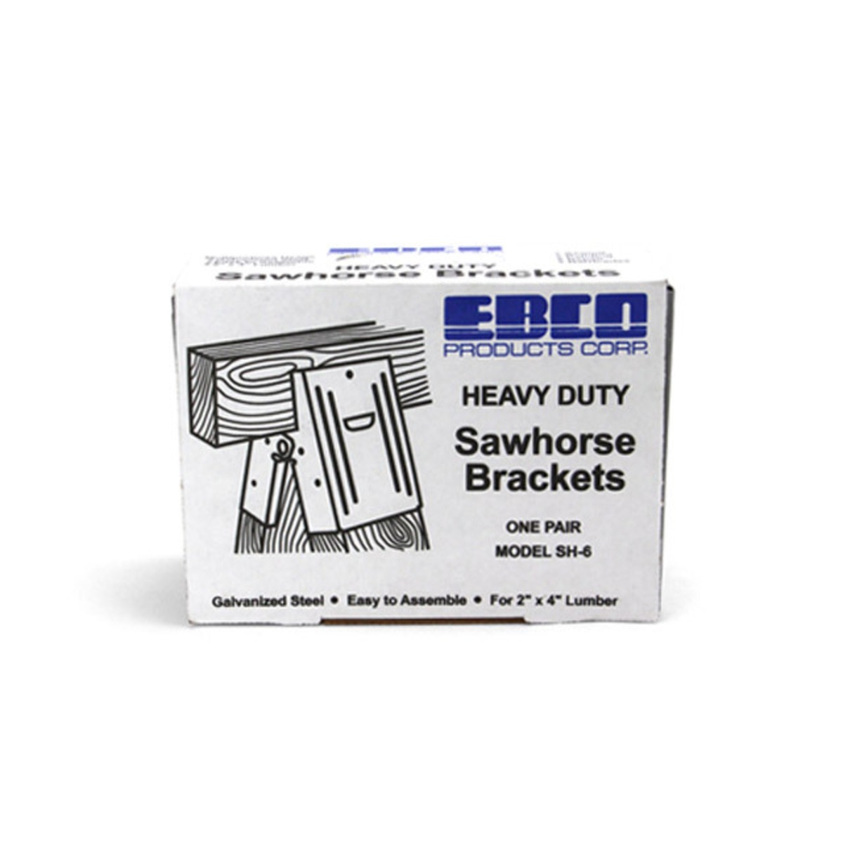 EBCO Sawhorse Brackets HAS A SCALE