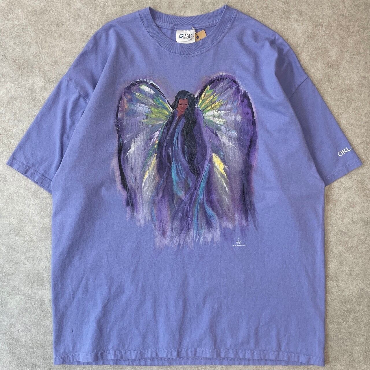 90s 00s POLAR GRAPHICS 天使 アートTシャツ エンジェル ヴィンテージ