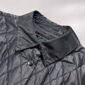 Leilian レリアン キルティング ハーフ コート サイズ 9 /グレー系 日本製 エレガント 高級