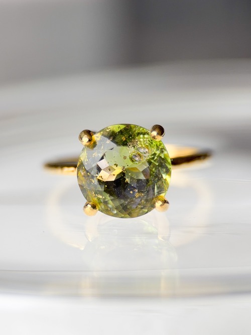 glass jewelry ring　#15【規格外品】