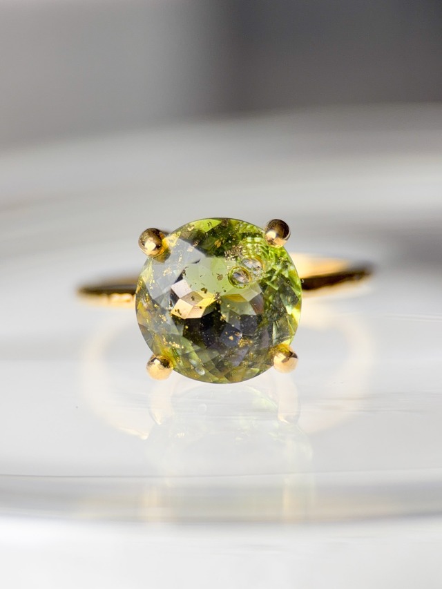 glass jewelry ring　#15【規格外品】