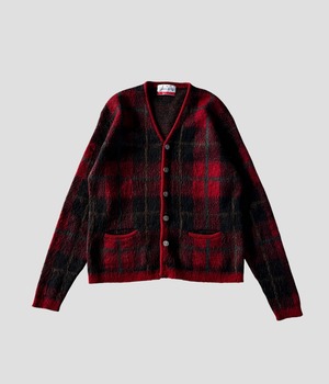 -Jantzen- Vintage 60s M Mohair Cardigan made in USA