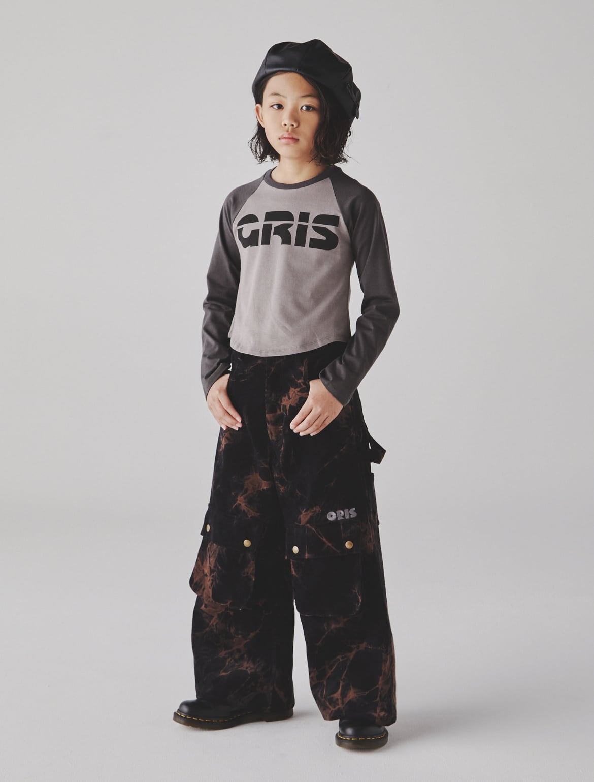 GRIS Raglan long sleeve tee _L/XLサイズ