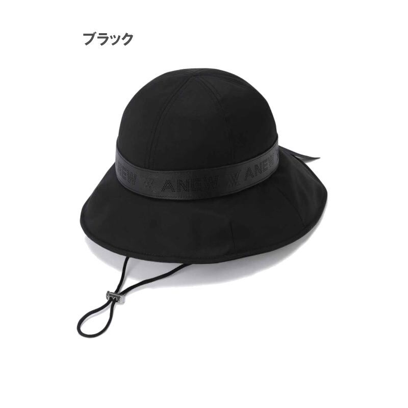 ANEW GOLFバケットハット 黒 【公式通販】