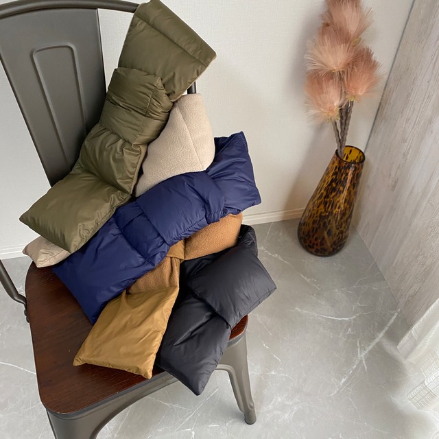 unisex reversible down  muffler