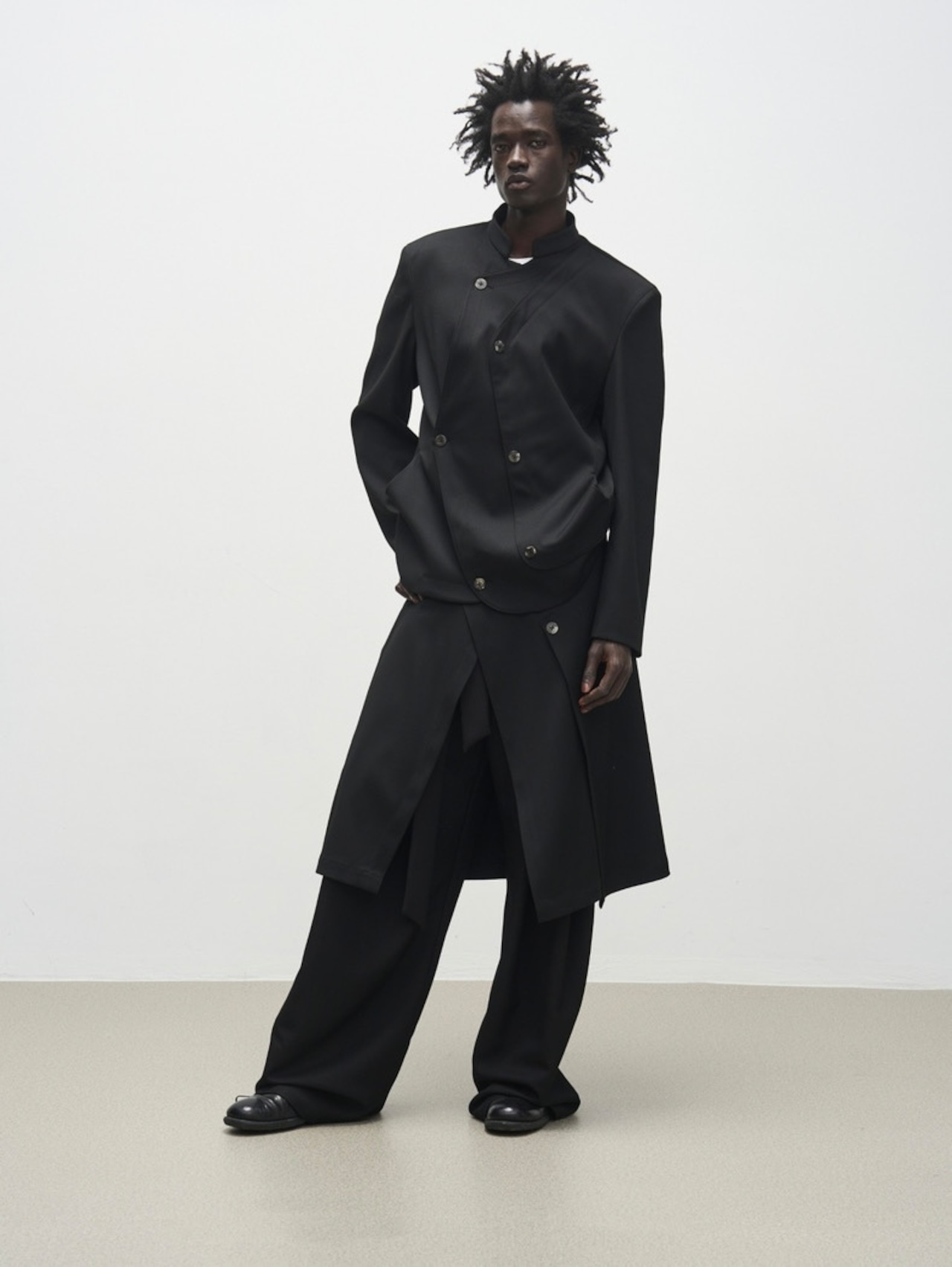 7440 37 1 Asymmetry Wrap Skirt