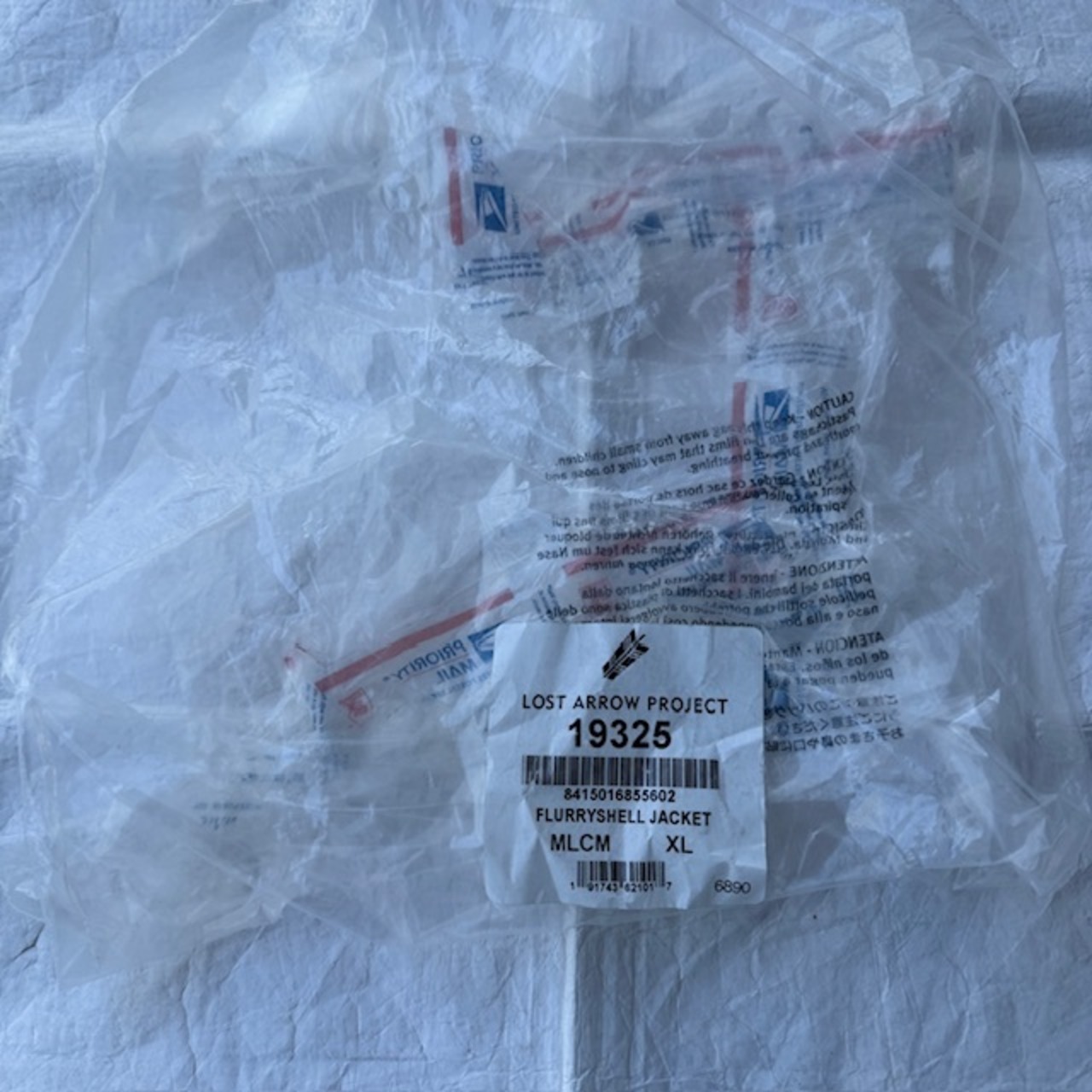 Patagonia Flurry Shell Jacket Lost Arrow デッドストック XL-R 画像18