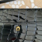 crocodile shoulder bag