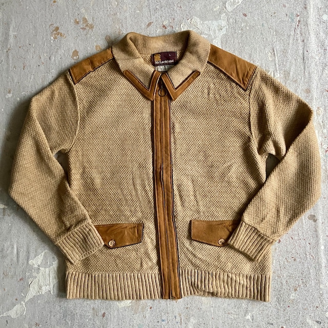 Mc Lochland Knit Jacket  L  Made in USA  F990