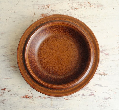 ARABIA アラビア ルスカ 20cm スーププレート 深皿 ボウル Ruska 北欧食器 フィンランド ヴィンテージ アンティーク it1224