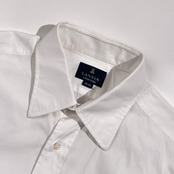 LANVIN COLLECTION ランバンコレクション 長袖 ドレスシャツ 38-80 /ホワイト系 メンズ フォーマル ビジネス