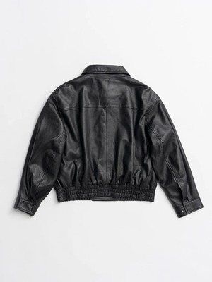 【26AW | WOMEN】PRANK PROJECT プランクプロジェクト / レザージャケット / Sheep Leather Bomber Jacket　31262216101　