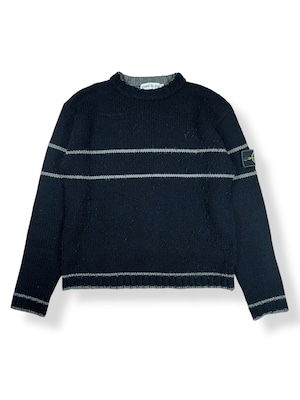 90s STONE ISLAND “Grenn Patch” knit