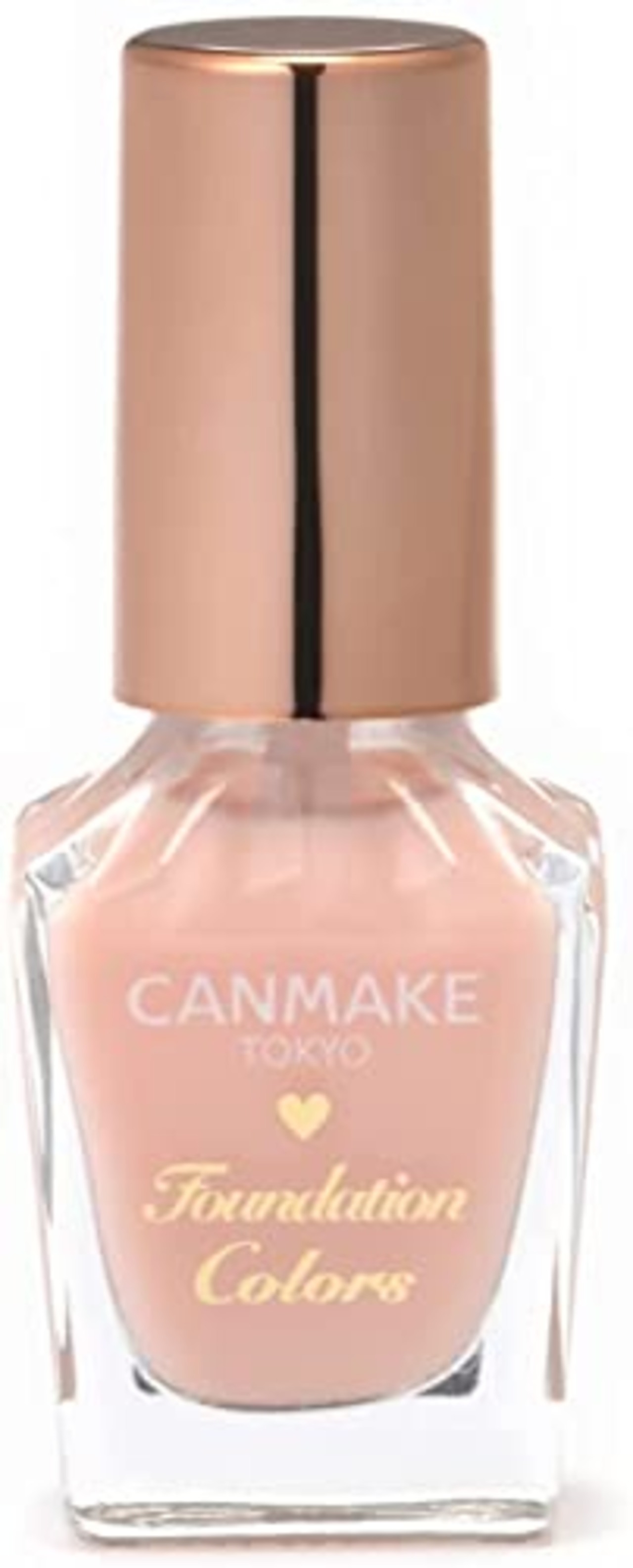 キャンメイク ファンデーションカラーズ04 ペールピンク セルフネイル ネイルファンデーション ツヤ 速乾 ツヤ シアー 8ml
