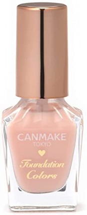 キャンメイク ファンデーションカラーズ04 ペールピンク セルフネイル ネイルファンデーション ツヤ 速乾 ツヤ シアー 8ml