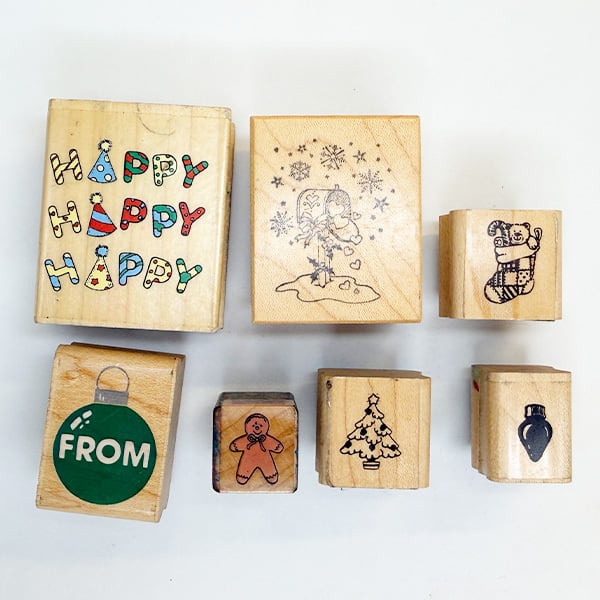 ウッドスタンプ | 手帳コラージュ専門店【tyia】