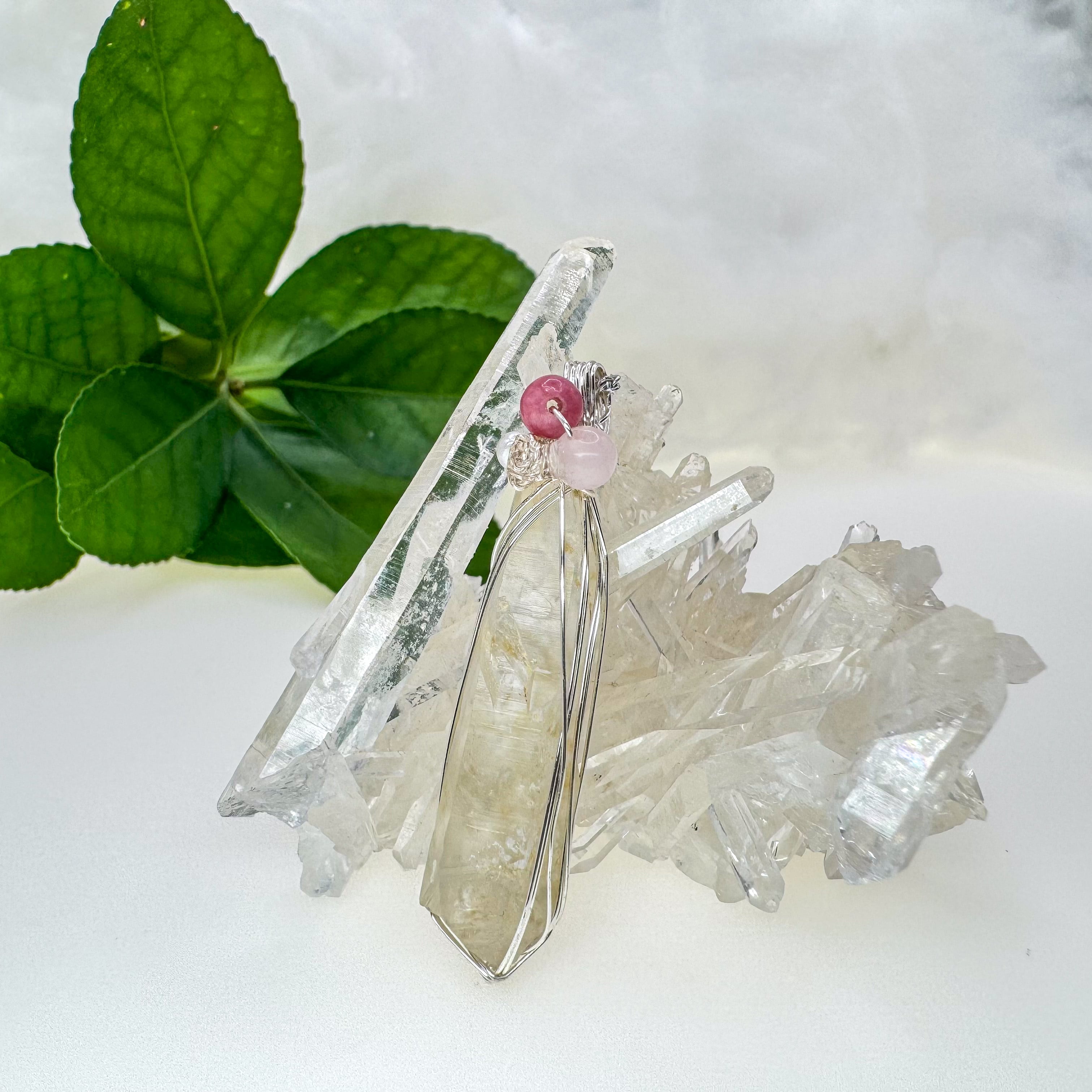 高千穂水晶ネックレス | sunday shop〜宮崎水晶アクセサリー〜