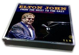NEW ELTON JOHN  FROM THE WEST TO THE EAST 4CDR　Free Shipping