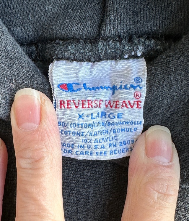 -Champion- Vintage Reverse Weave 90s XL Hoodie