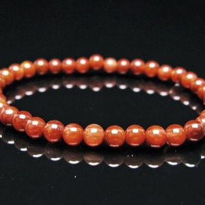 ルチルクォーツ ブレスレット 5mm ゴールドルチル ブロンズルチル メール便可 一点物 111-54910