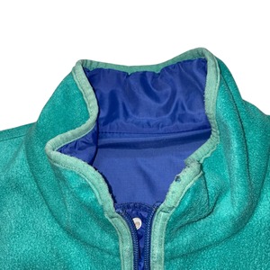 vintage 1990’s PATAGONIA emerald green fleece pullover “Glissade”