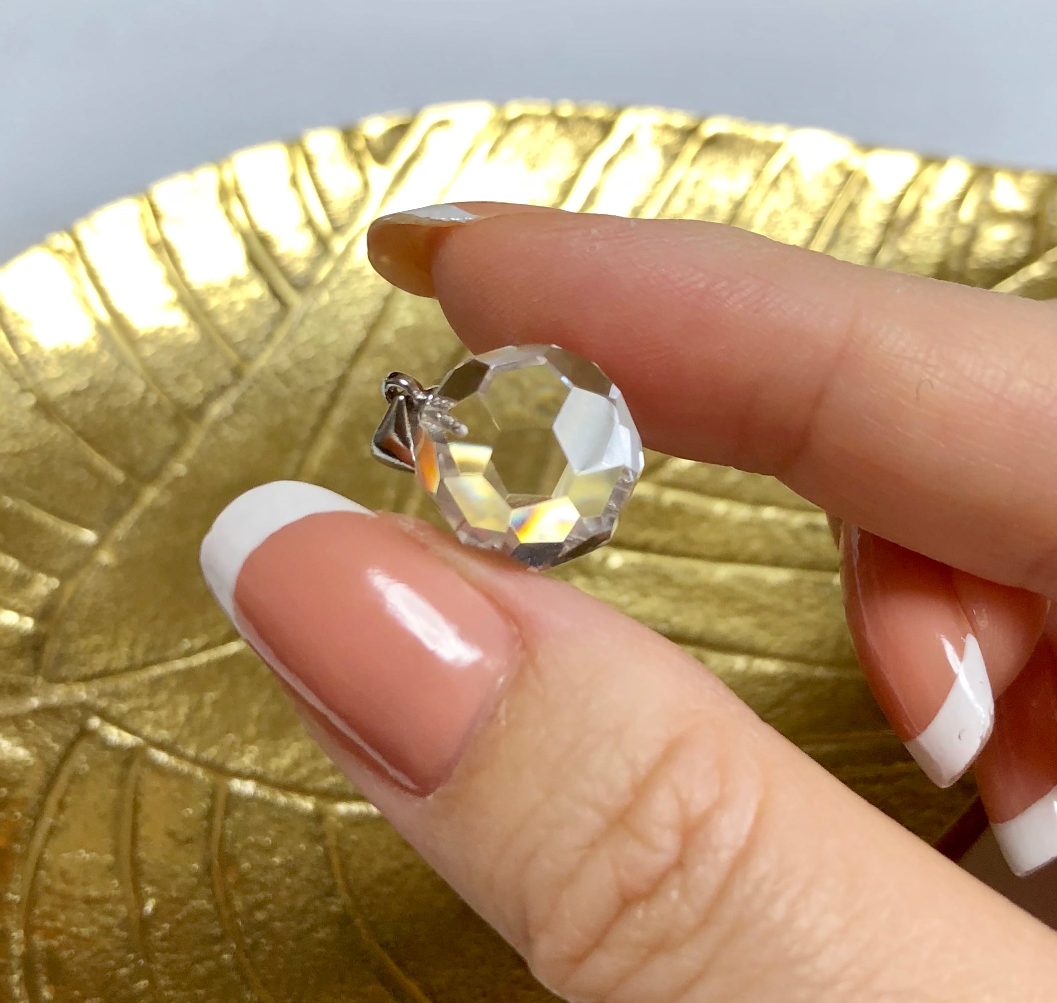 山梨県産 天然水晶 バッキーボール水晶 日本の職人による精密カット