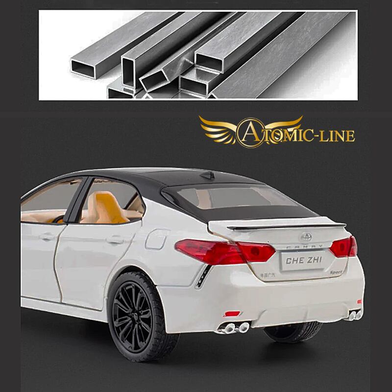 TOYOTA カムリ 1/24 ミニカー 全3色 ライト点灯 エンジンサウンド 合金