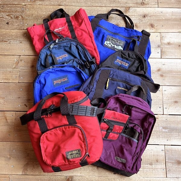 1点物◇エディーバウアー紺ボストンバッグ中古ショルダーバッグ古着