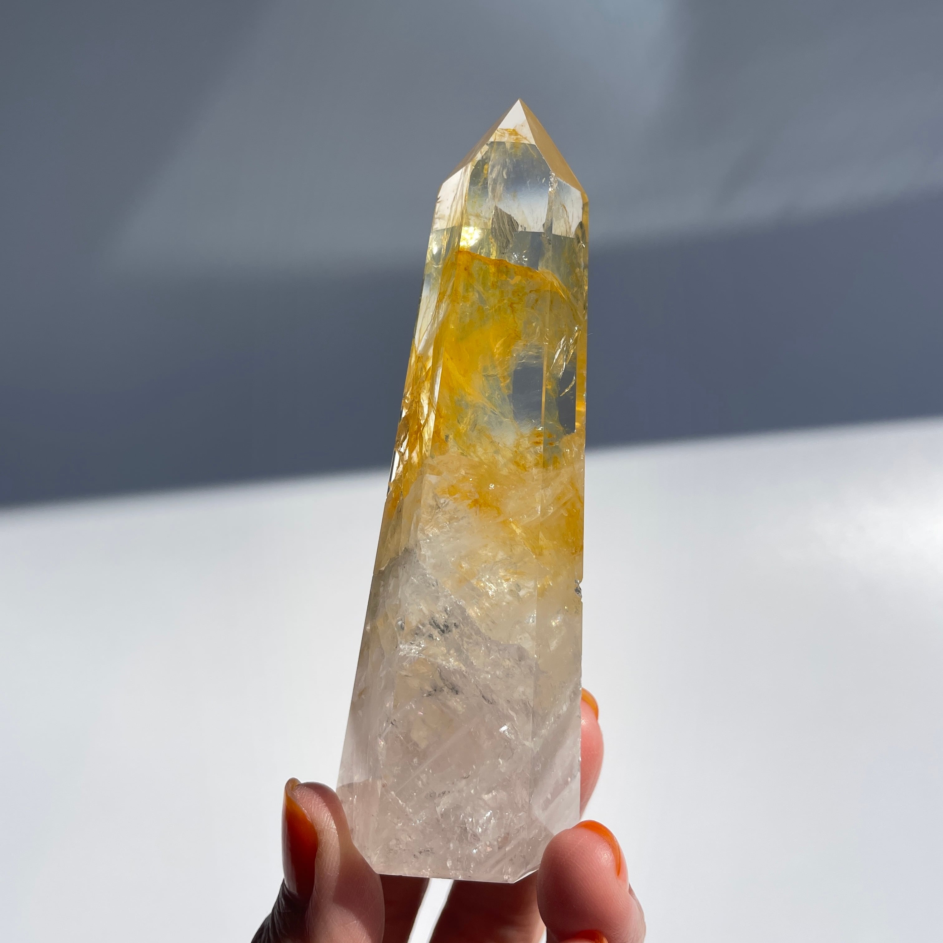 ゴールデンヒーラー タワー型35◇Golden Healer◇天然石・鉱物