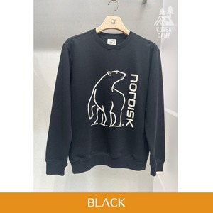 【NORDISK】韓国限定 UNISEX★BIG POLAR BEAR起毛スウェット/4色
