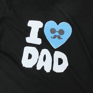 I LOVE DAD Tシャツ ms100 父の日 お祝い メッセージ ギフト プレゼント