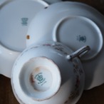Coalport Rose Floral|コールポート 可憐なローズ柄 アンティークトリオ 訳あり thumbnail 13