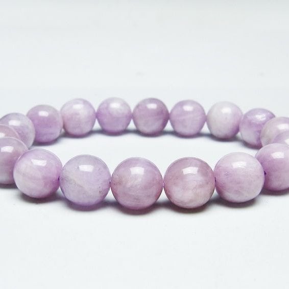 クンツァイト ブレスレット 11mm ミルキークンツァイト ブレス 一点物 メール便可 [M便 1/10] 111-46458