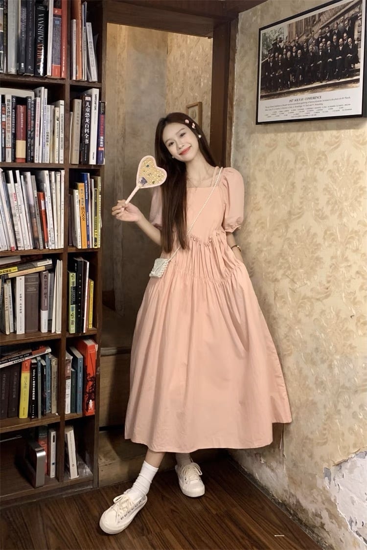 清楚系 ロング丈ワンピース G104CON0144