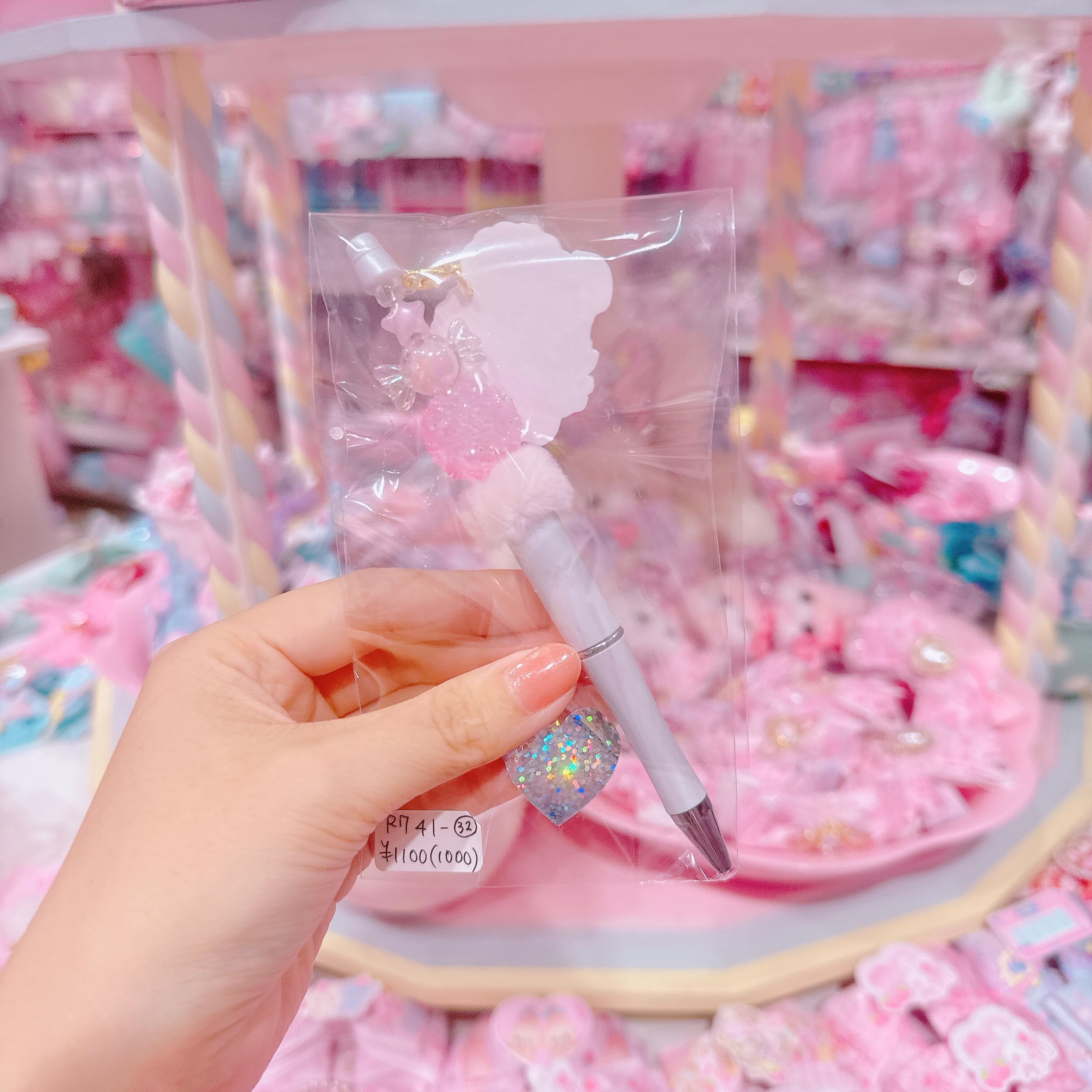 【R7】41-32チャーム付きカスタムボールペン