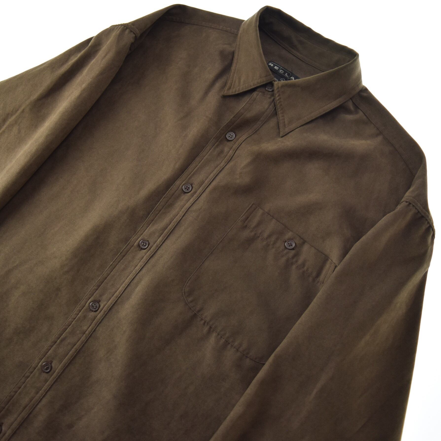 1990's Vintage Soft Suède Shirt Brown / 90年代 フェイクスエードシャツ ブラウン 90s ヴィンテージ  ビンテージ